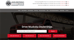 Desktop Screenshot of drivemuskoka.com